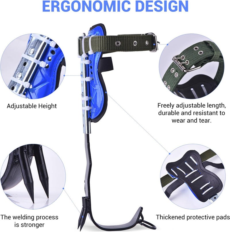 Lenareli Climbing Equipment. Tree - Climbing Kits. Anti - Slip Climbing Tools with footboards. —— Forestry Operation Equipment Suitable for Rock Climbing, Tree Trimming, Hunting, and Fruit Picking. - Image 3